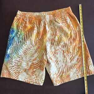 Adidas x PW Pharrell Williams HU Multicolor Patterned Men Shorts XL